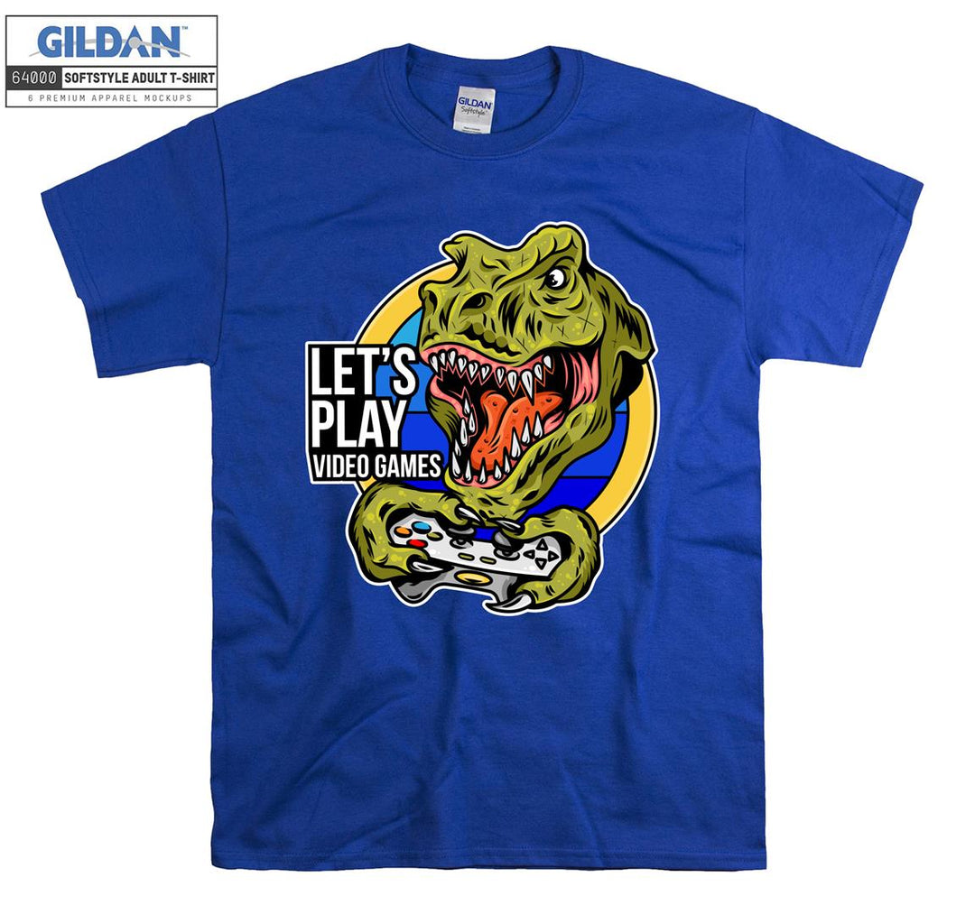 Let's play video games T-shirt