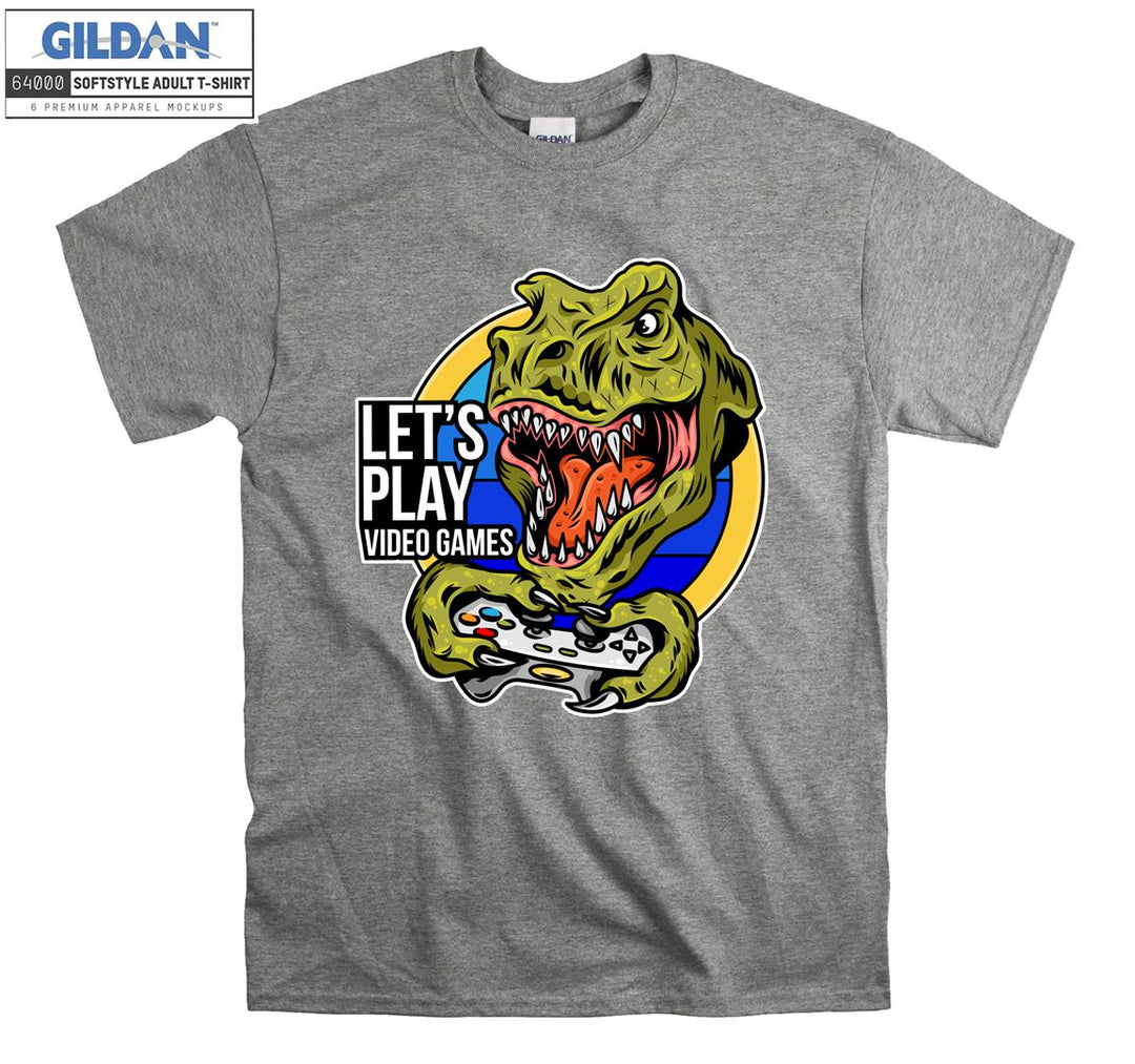 Let's play video games T-shirt