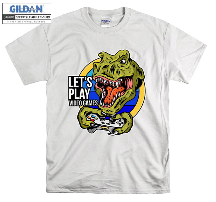 Let's play video games T-shirt