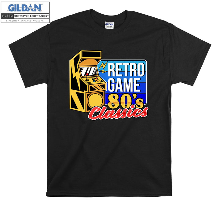 Retro game 80'S Classics T-shirt