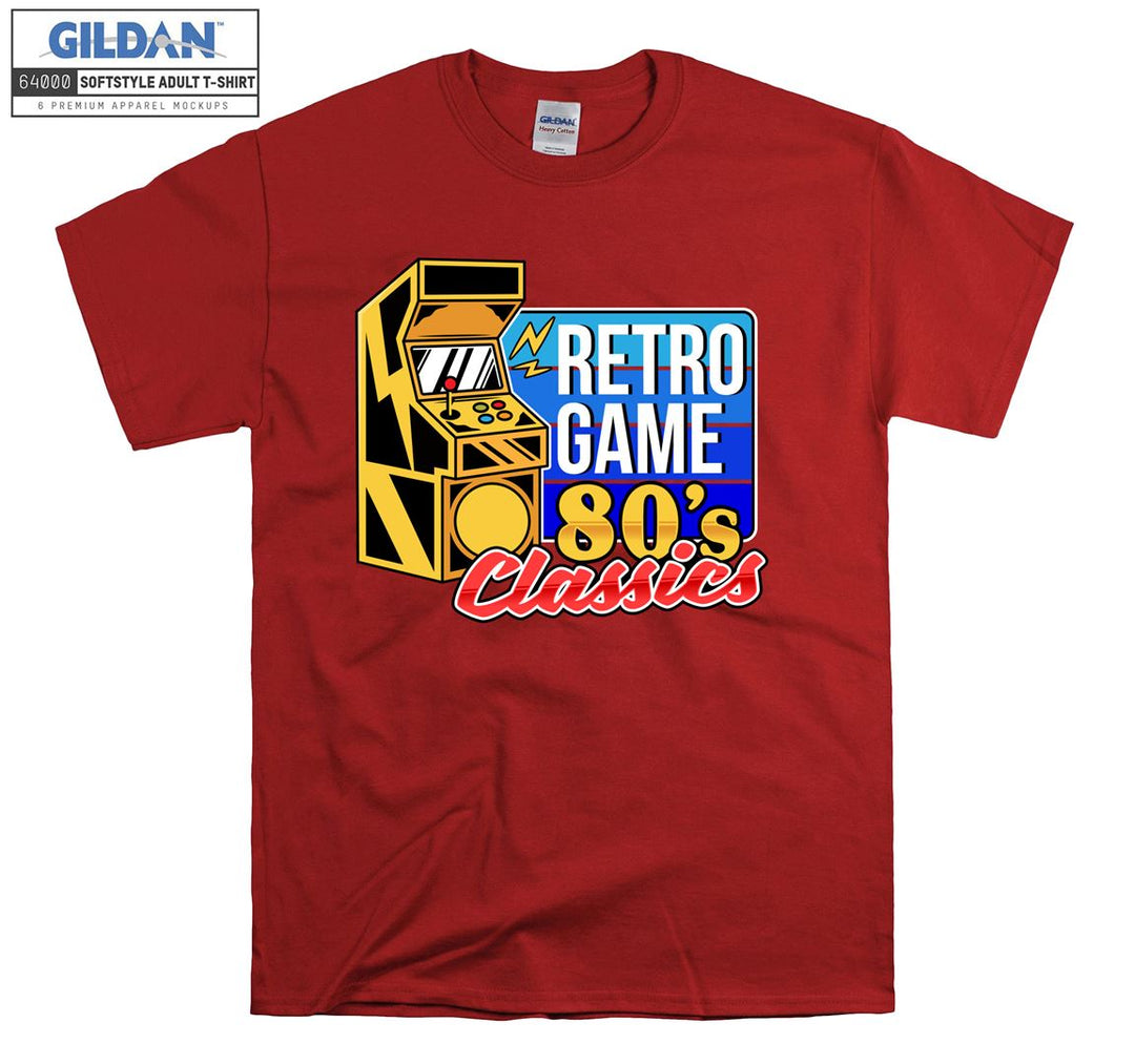 Retro game 80'S Classics T-shirt