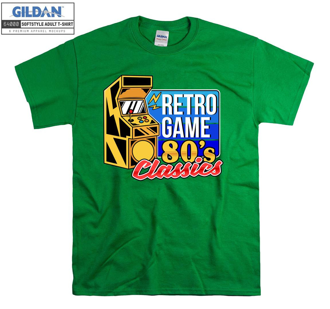 Retro game 80'S Classics T-shirt