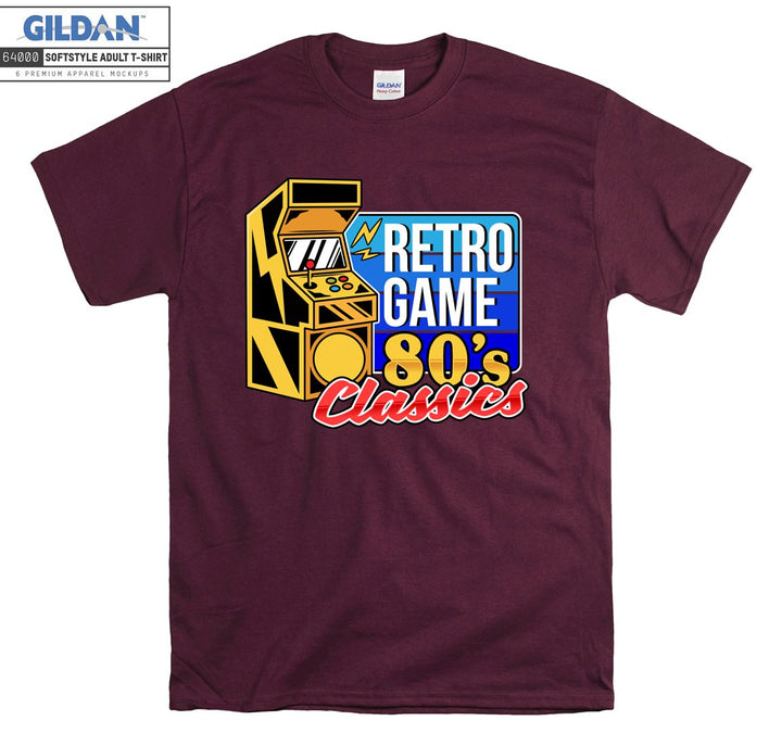 Retro game 80'S Classics T-shirt