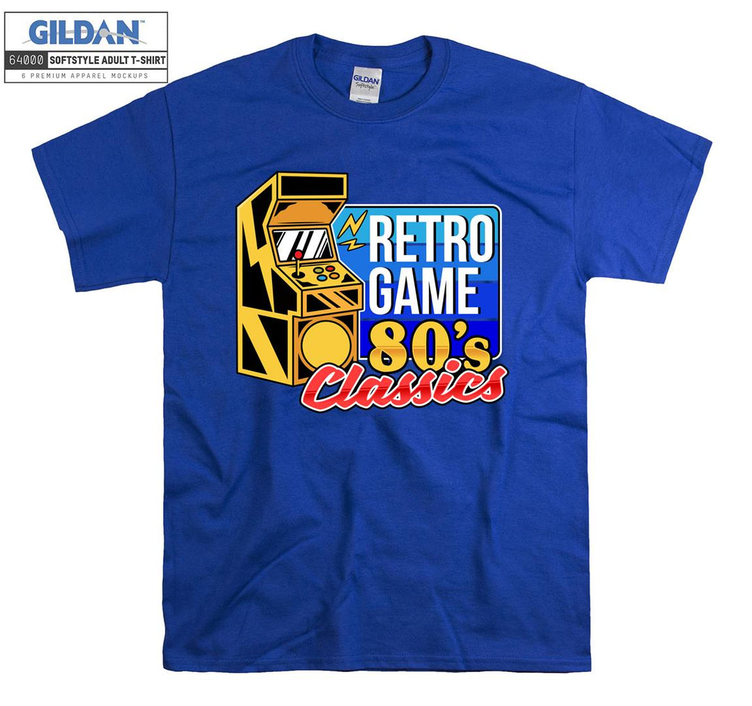 Retro game 80'S Classics T-shirt