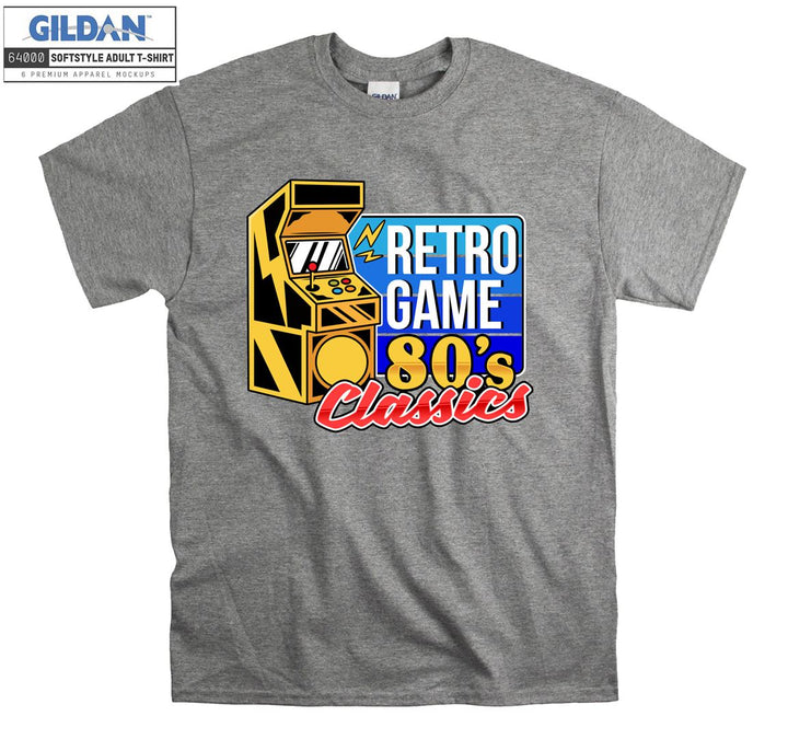 Retro game 80'S Classics T-shirt