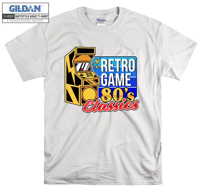 Retro game 80'S Classics T-shirt