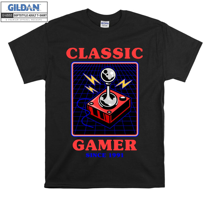 Classic gamer since 1991 T-shirt