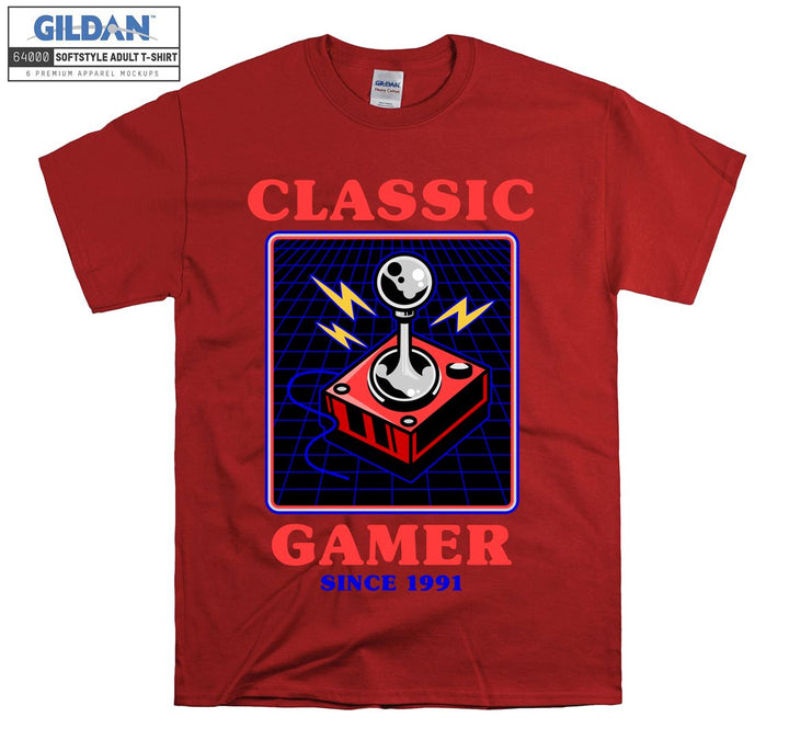 Classic gamer since 1991 T-shirt