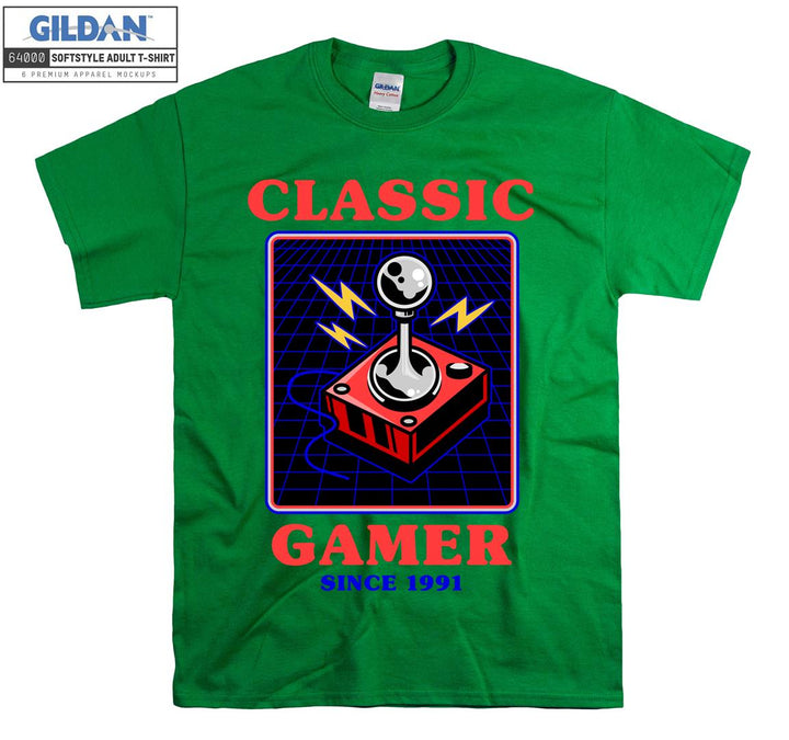 Classic gamer since 1991 T-shirt