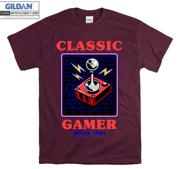 Classic gamer since 1991 T-shirt