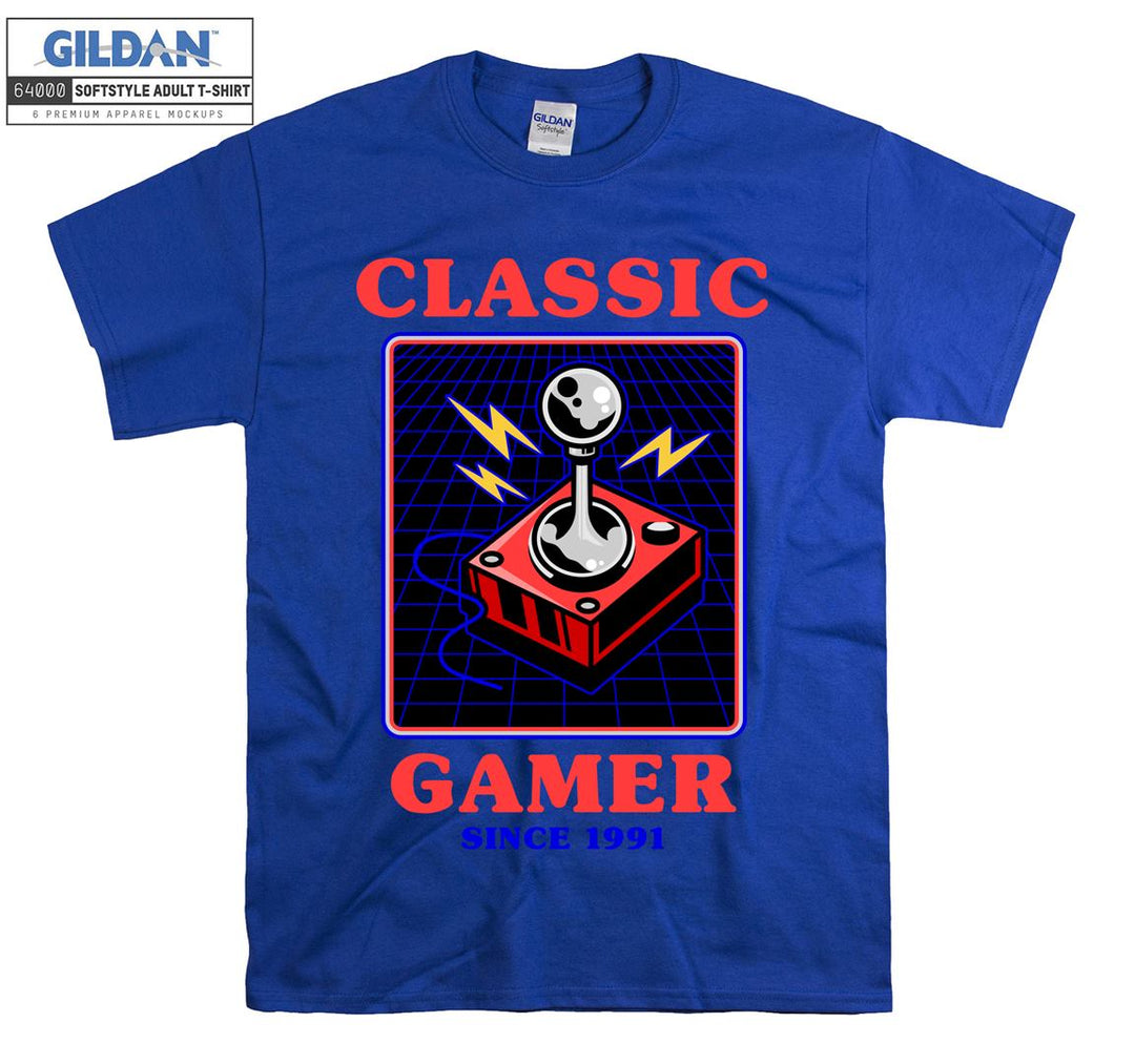 Classic gamer since 1991 T-shirt