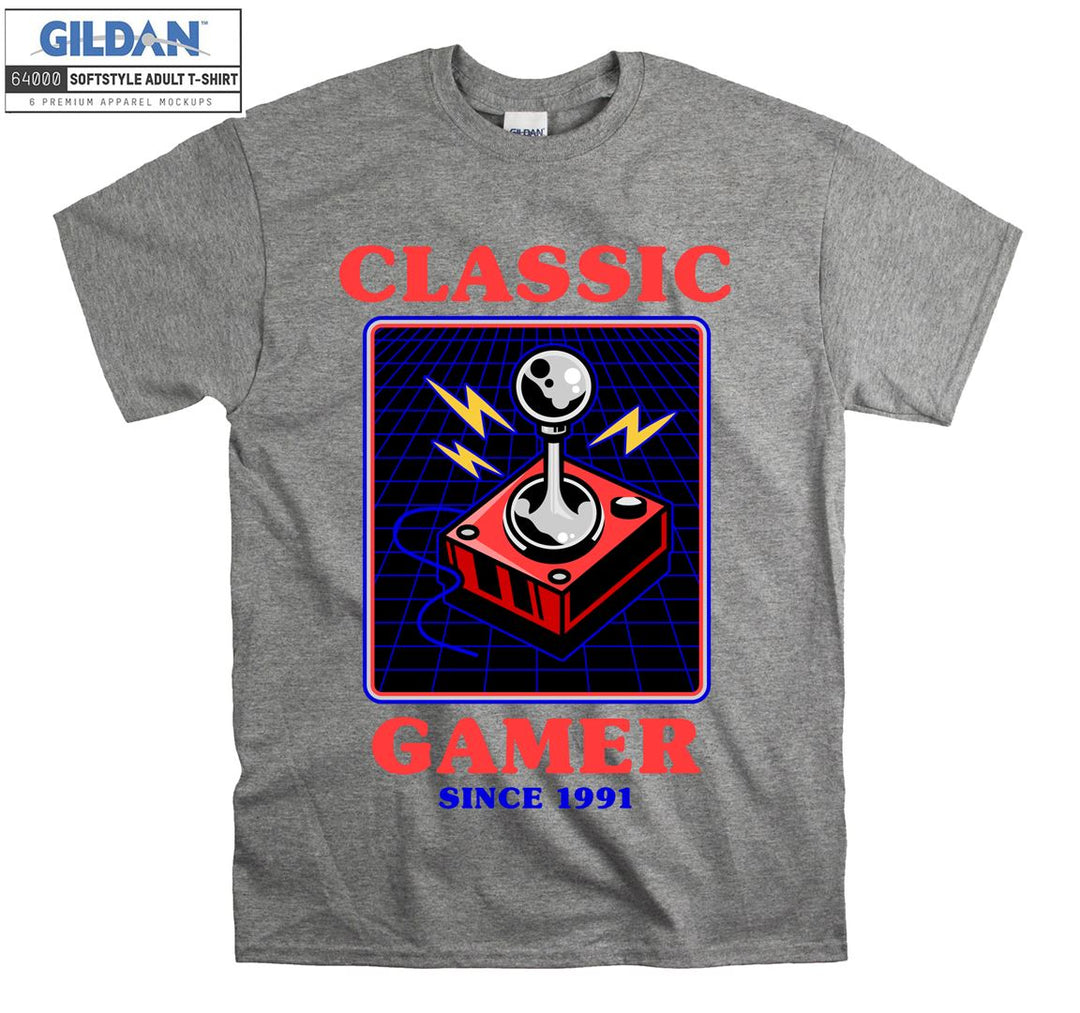 Classic gamer since 1991 T-shirt