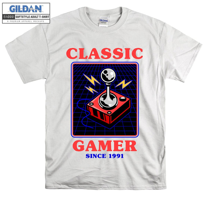 Classic gamer since 1991 T-shirt