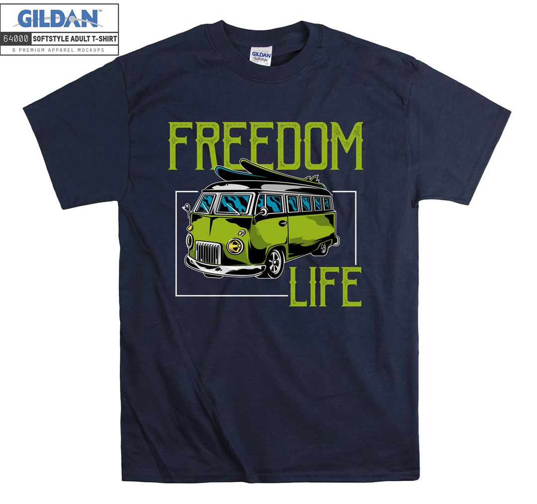 Freedom Life Car Figure T-shirt