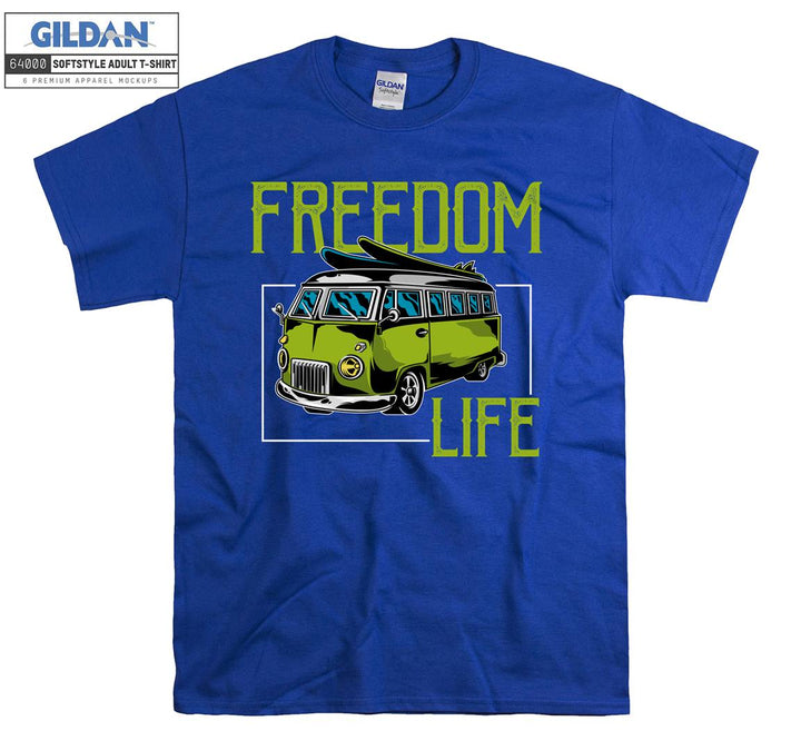 Freedom Life Car Figure T-shirt