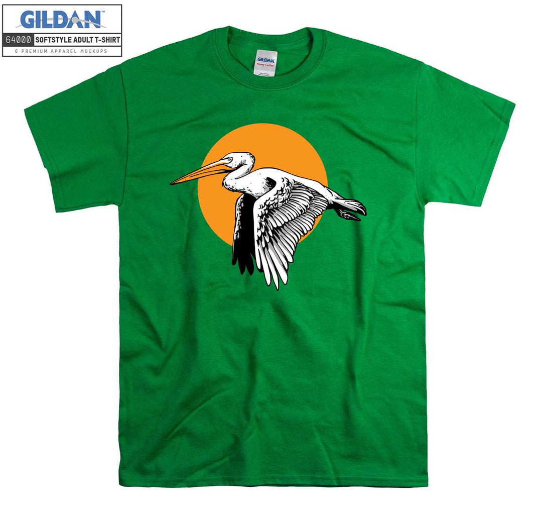 Cute Flying Pelican T-shirt