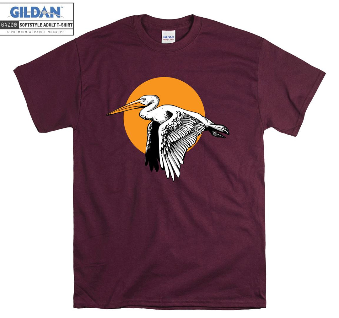 Cute Flying Pelican T-shirt