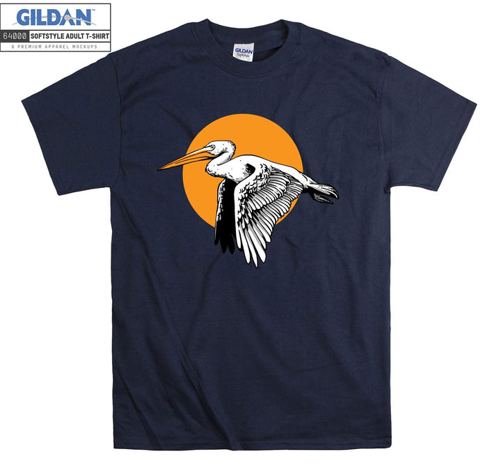 Cute Flying Pelican T-shirt