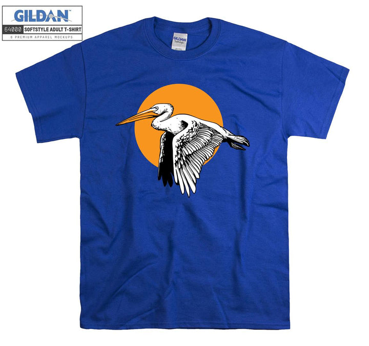 Cute Flying Pelican T-shirt