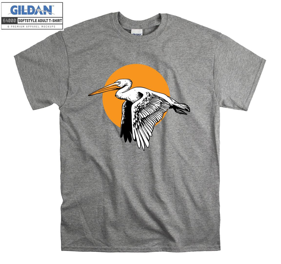 Cute Flying Pelican T-shirt