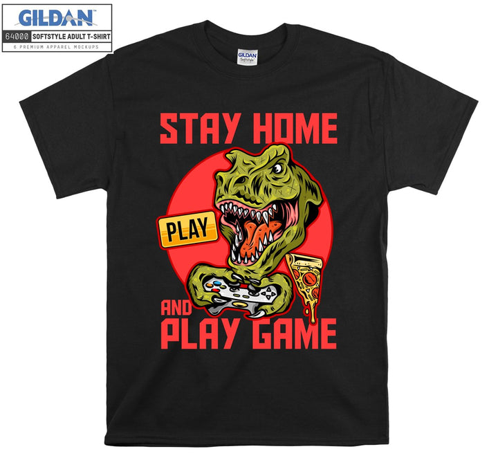 Stay Home And Play Game T-shirt