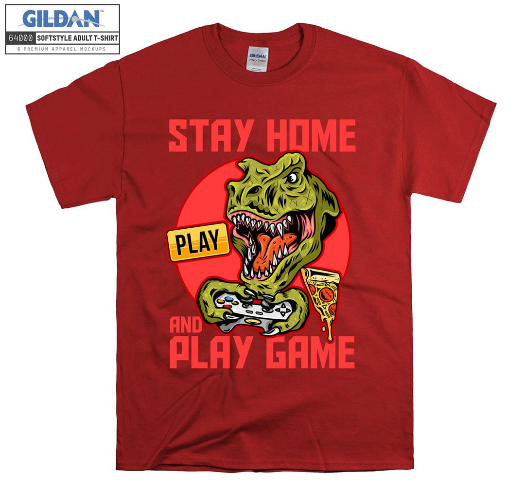 Stay Home And Play Game T-shirt