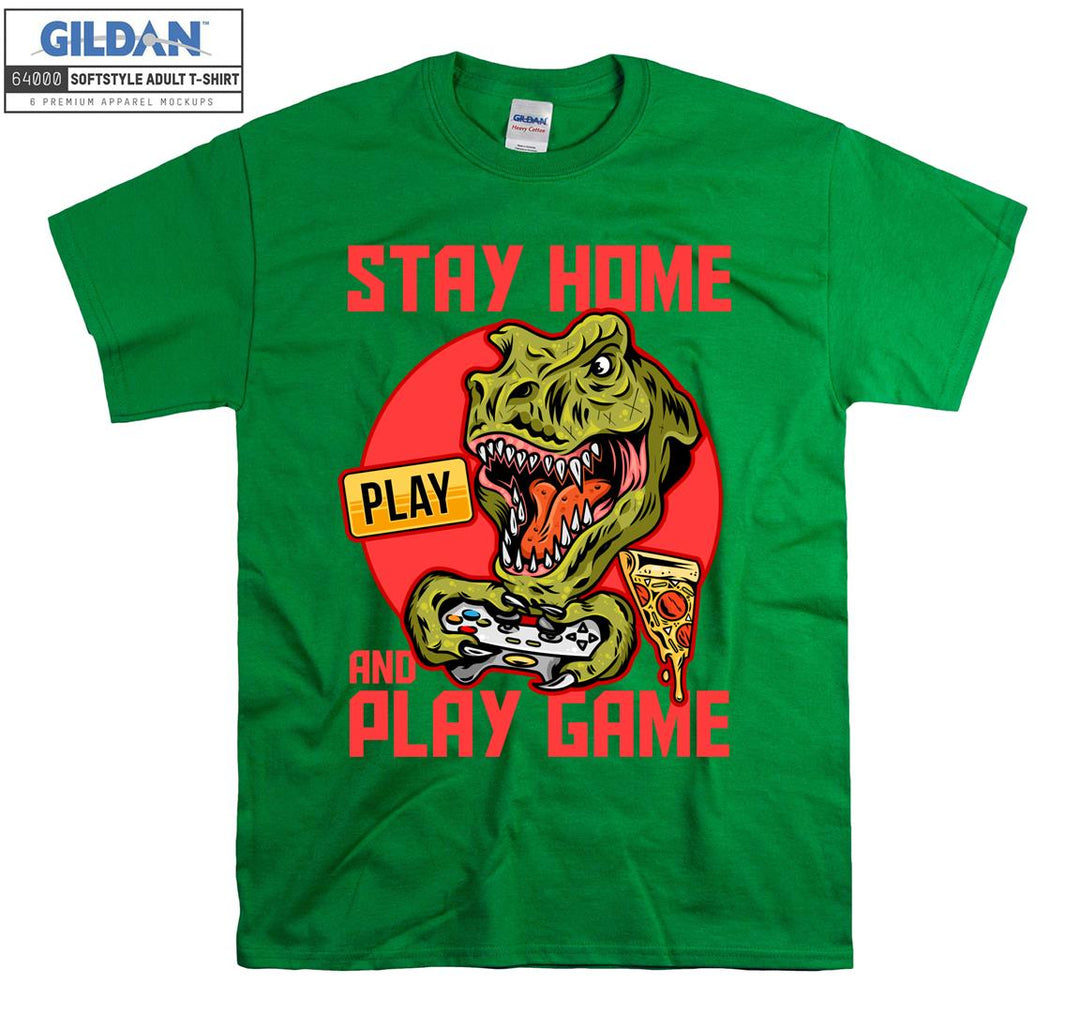 Stay Home And Play Game T-shirt