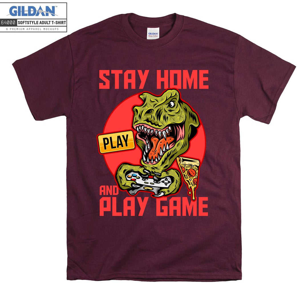 Stay Home And Play Game T-shirt