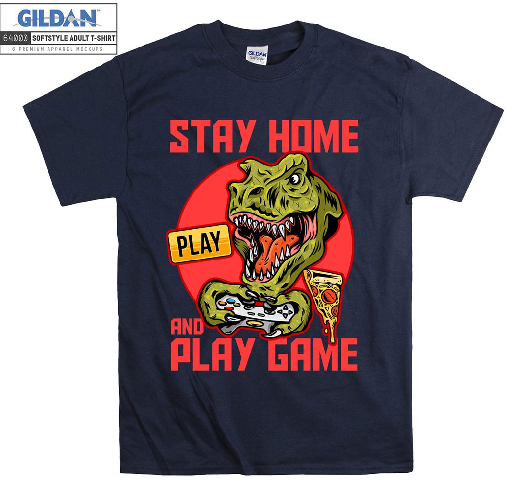 Stay Home And Play Game T-shirt