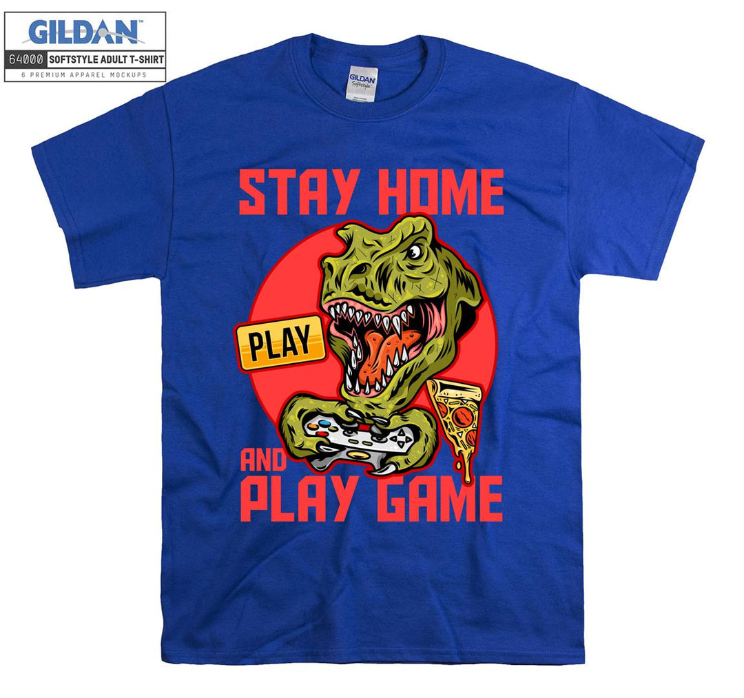 Stay Home And Play Game T-shirt