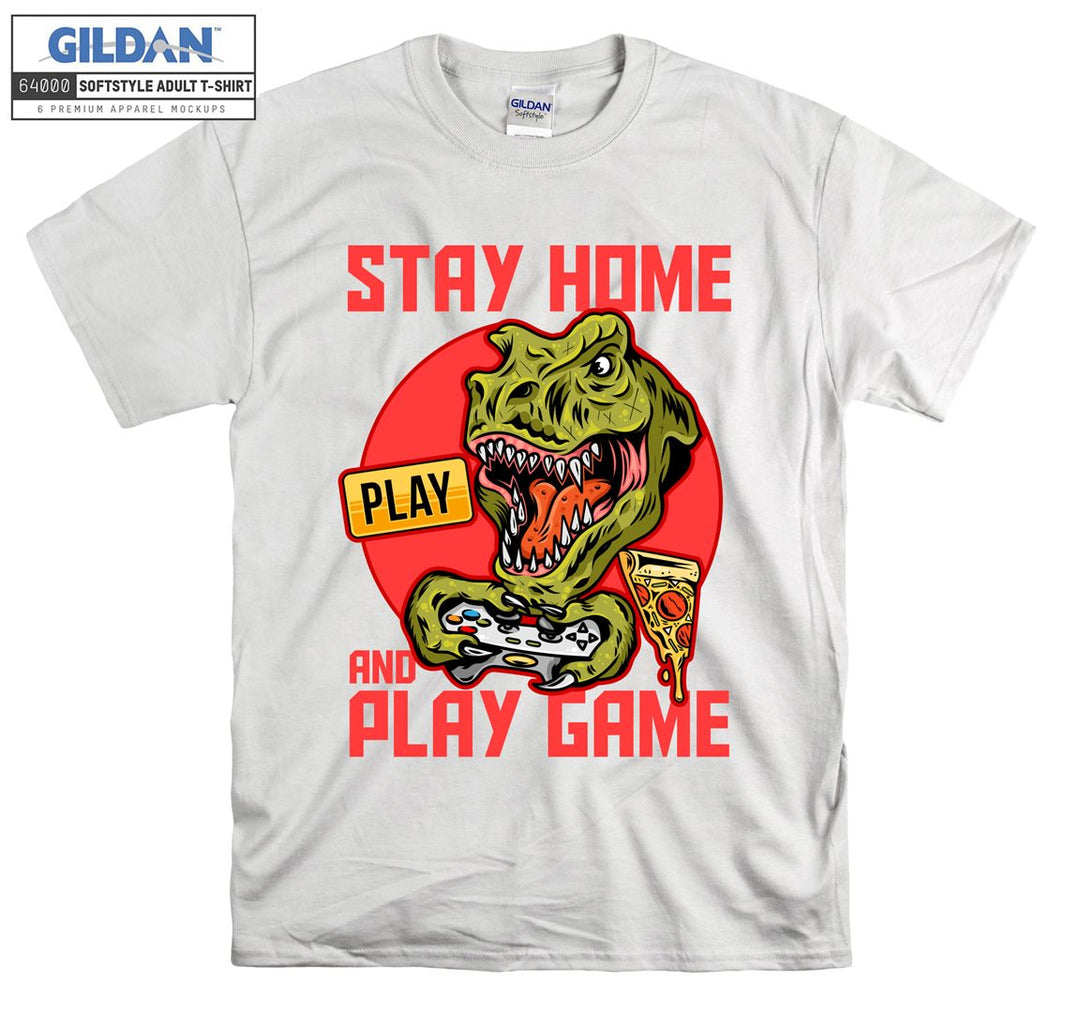 Stay Home And Play Game T-shirt