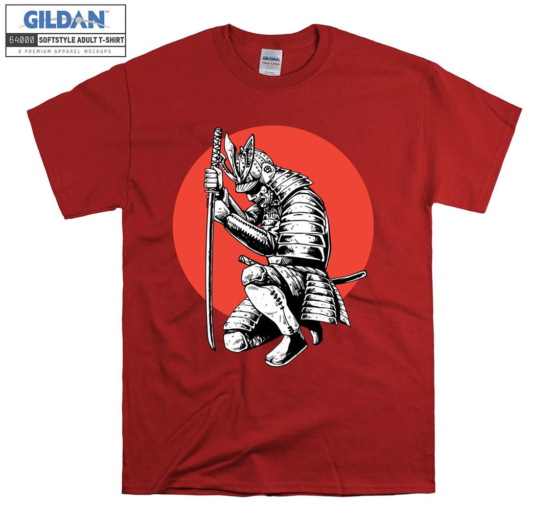 Anime Legend Warrior Character Figure  T-shirt