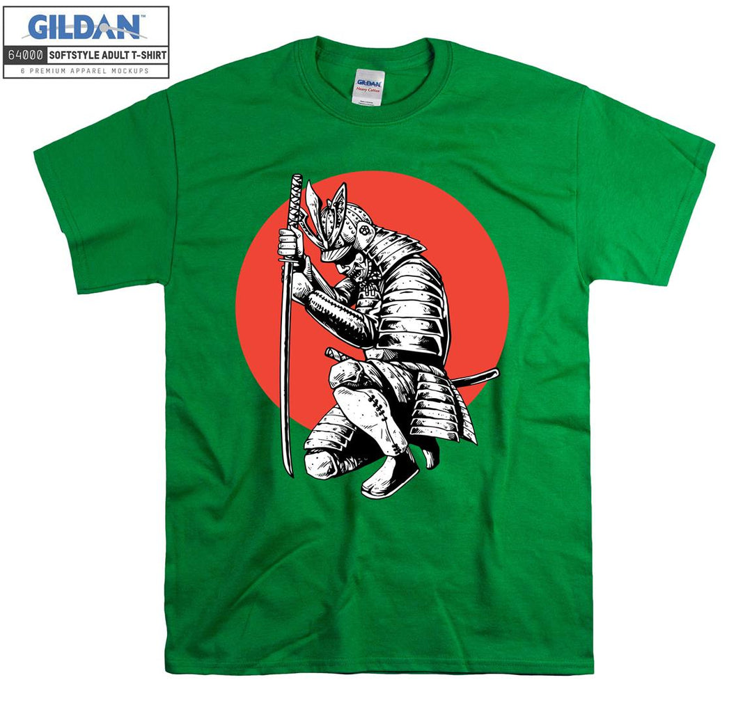 Anime Legend Warrior Character Figure  T-shirt