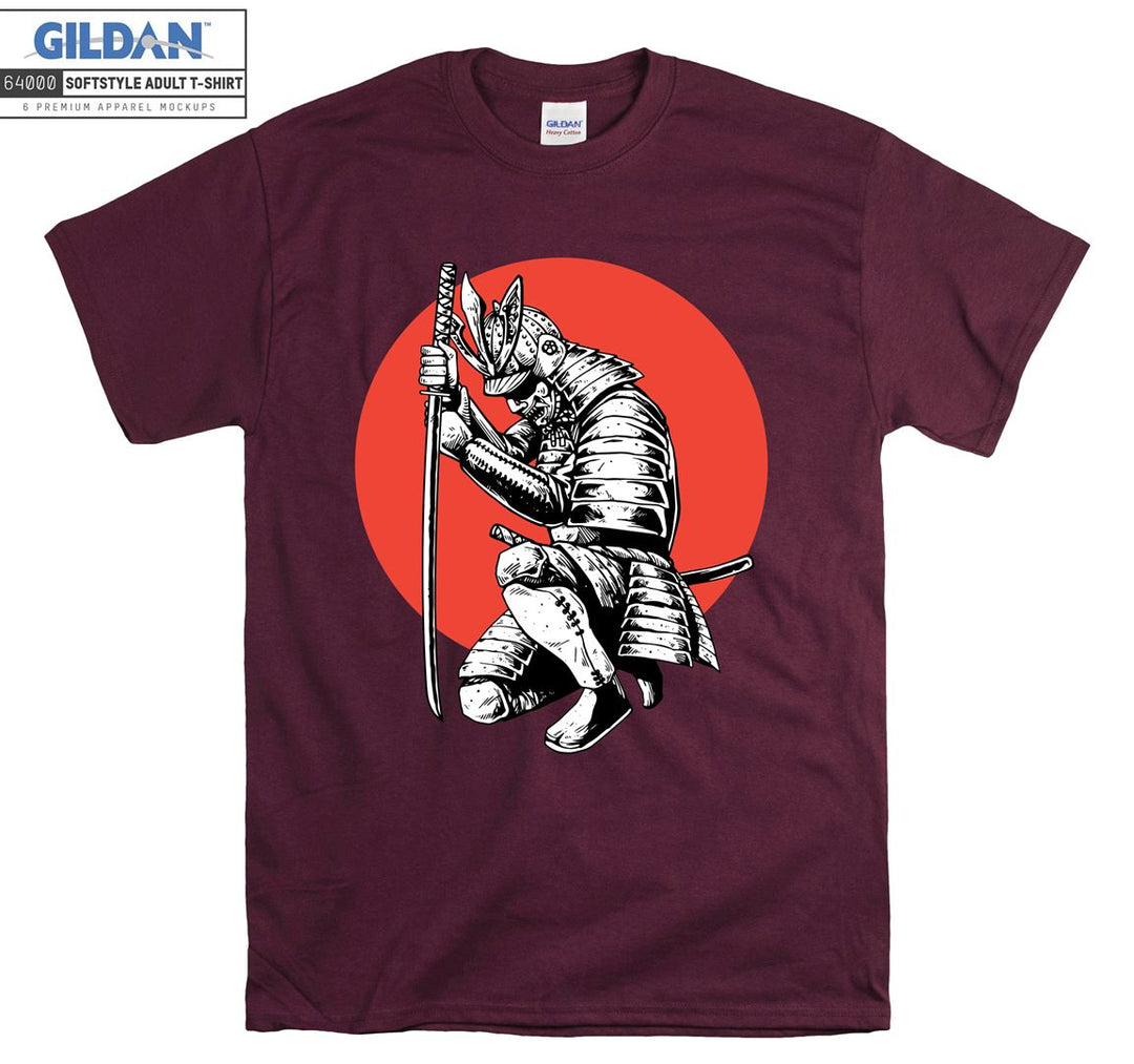 Anime Legend Warrior Character Figure  T-shirt