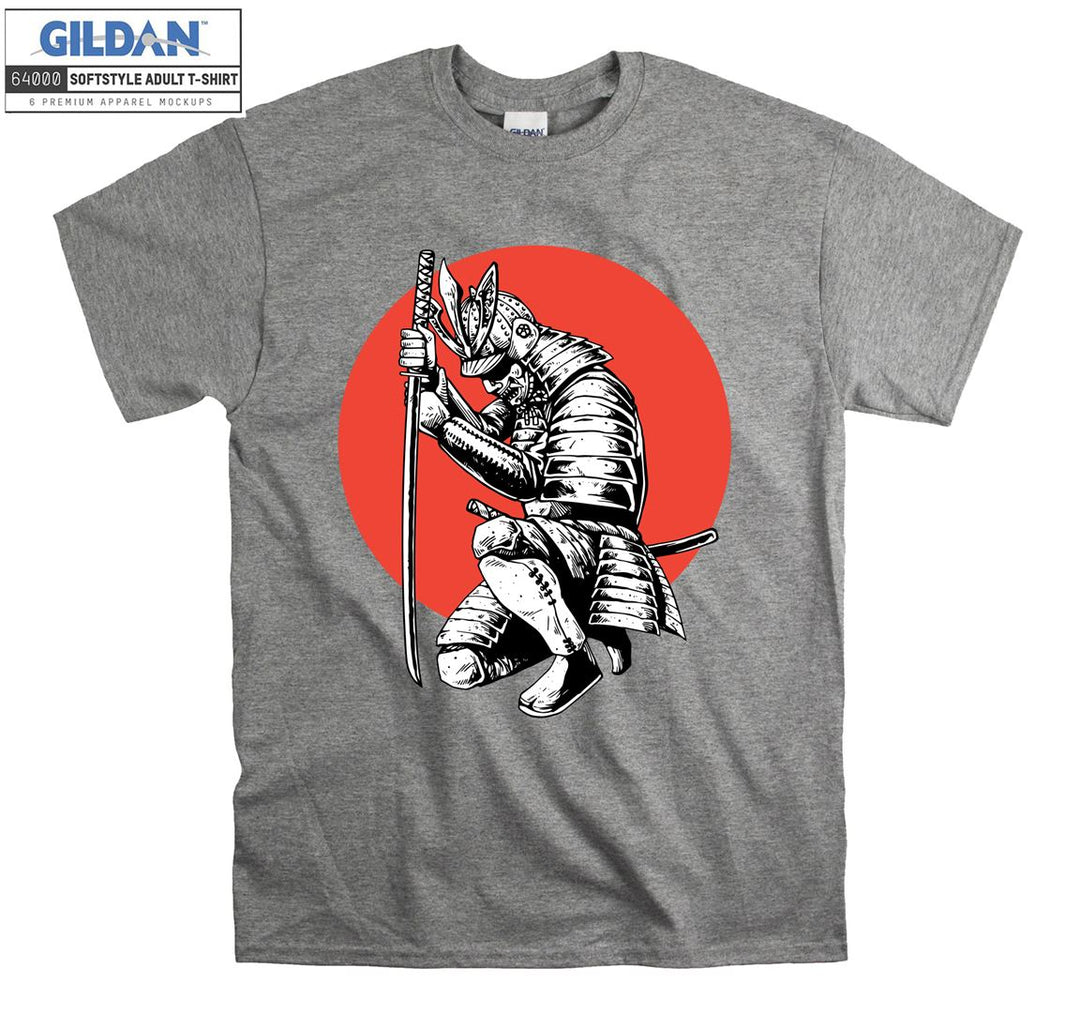 Anime Legend Warrior Character Figure  T-shirt