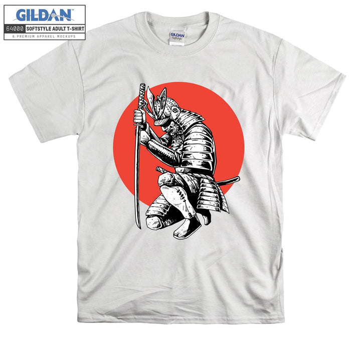 Anime Legend Warrior Character Figure  T-shirt