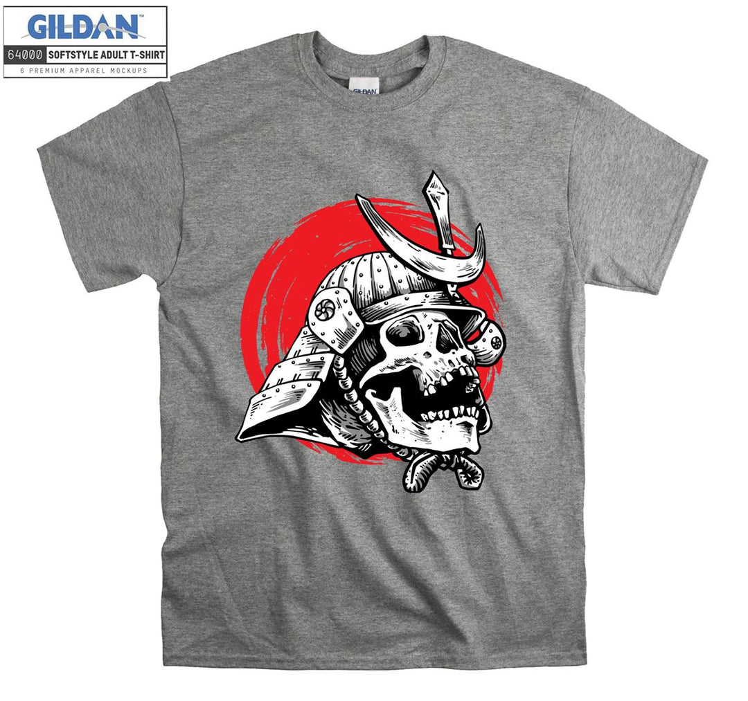 Anime Character Skeleton Face Figure T-shirt