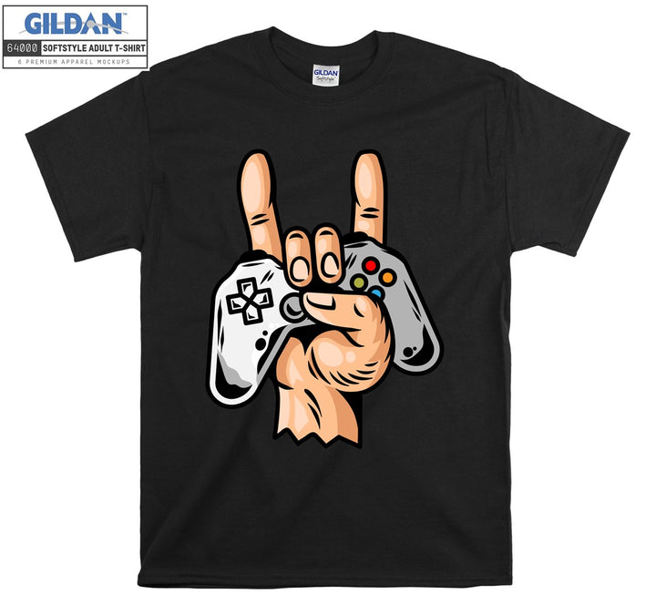 Rock and Roll Game Figure T-shirt