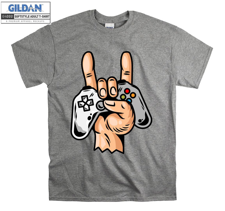 Rock and Roll Game Figure T-shirt