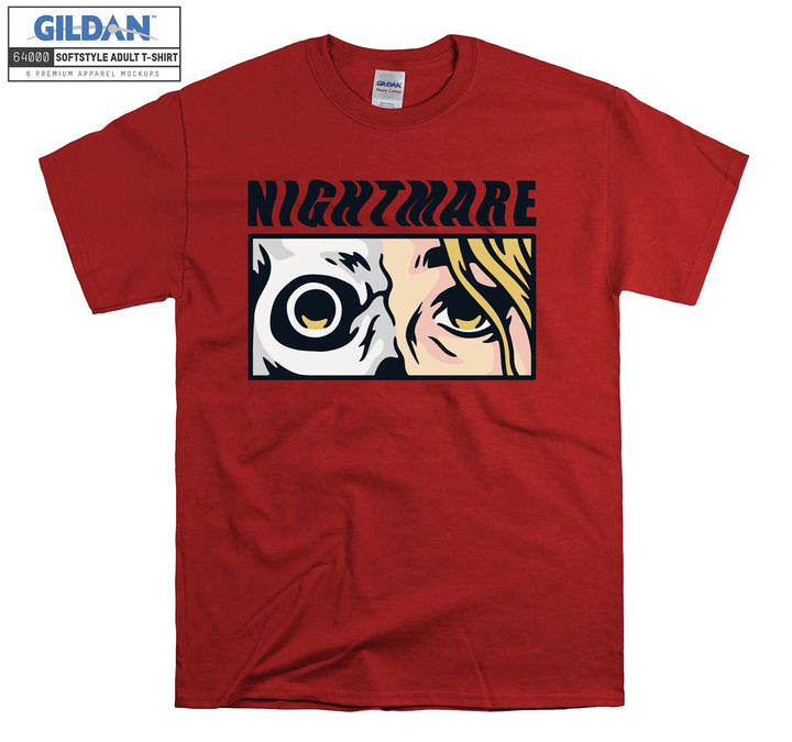 Anime Character Face Nightmare T-shirt