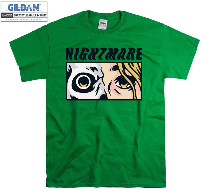 Anime Character Face Nightmare T-shirt