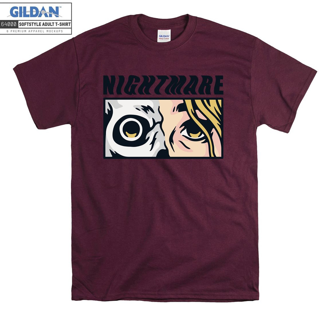 Anime Character Face Nightmare T-shirt