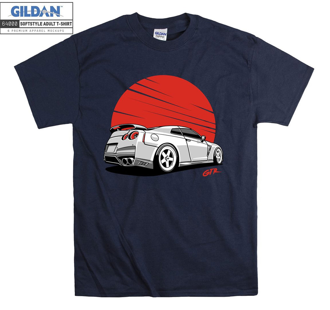 Gtr Famous Japanese Car Figure T-shirt