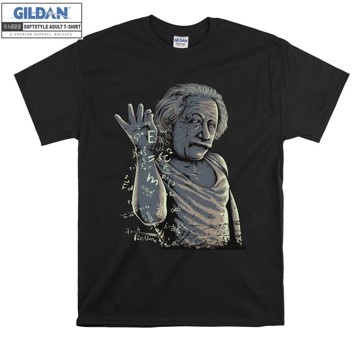 Funny einstein math figure  T-shirt