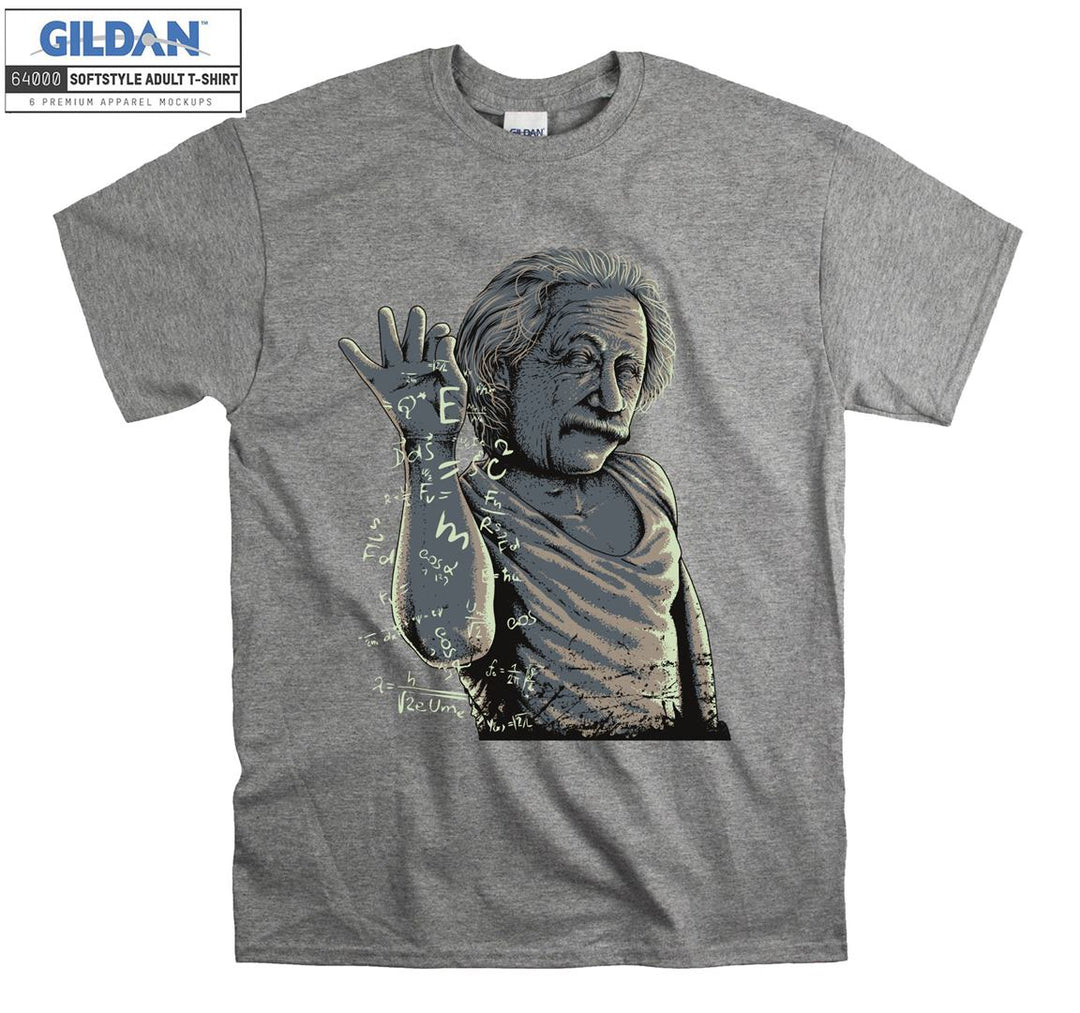 Funny einstein math figure  T-shirt